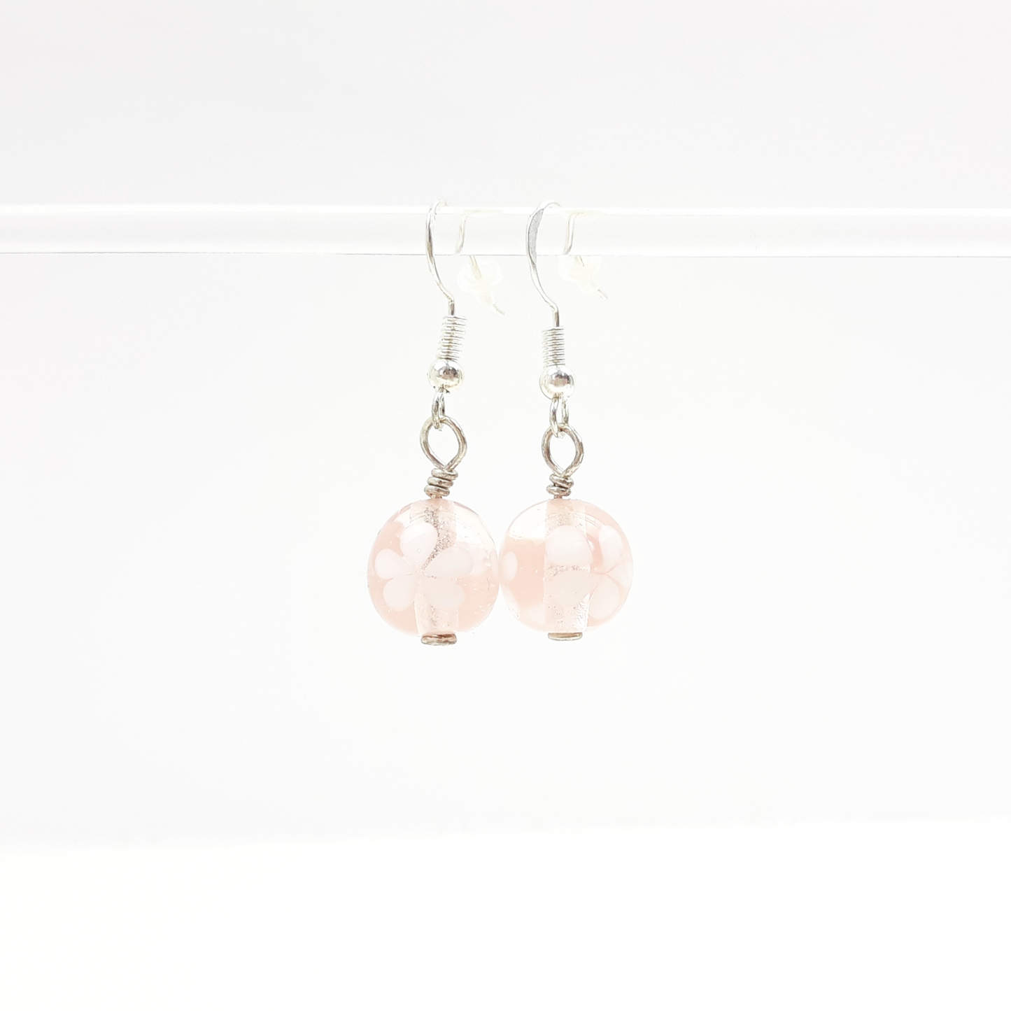 Blümchen-Ohrringe rosa - Maren Kiss