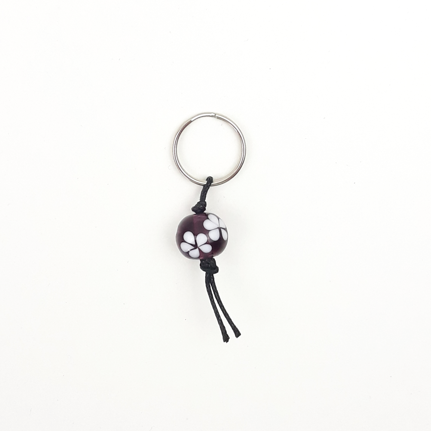 Blümchen Zipper lila