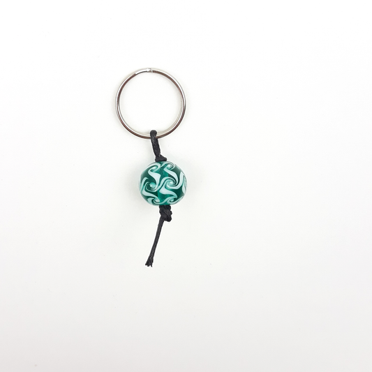 Wirbel Zipper türkis