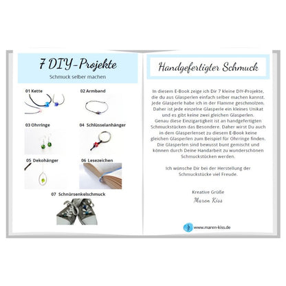 7 DIY-Projekte Schmuck aus einer Glasperle selber machen