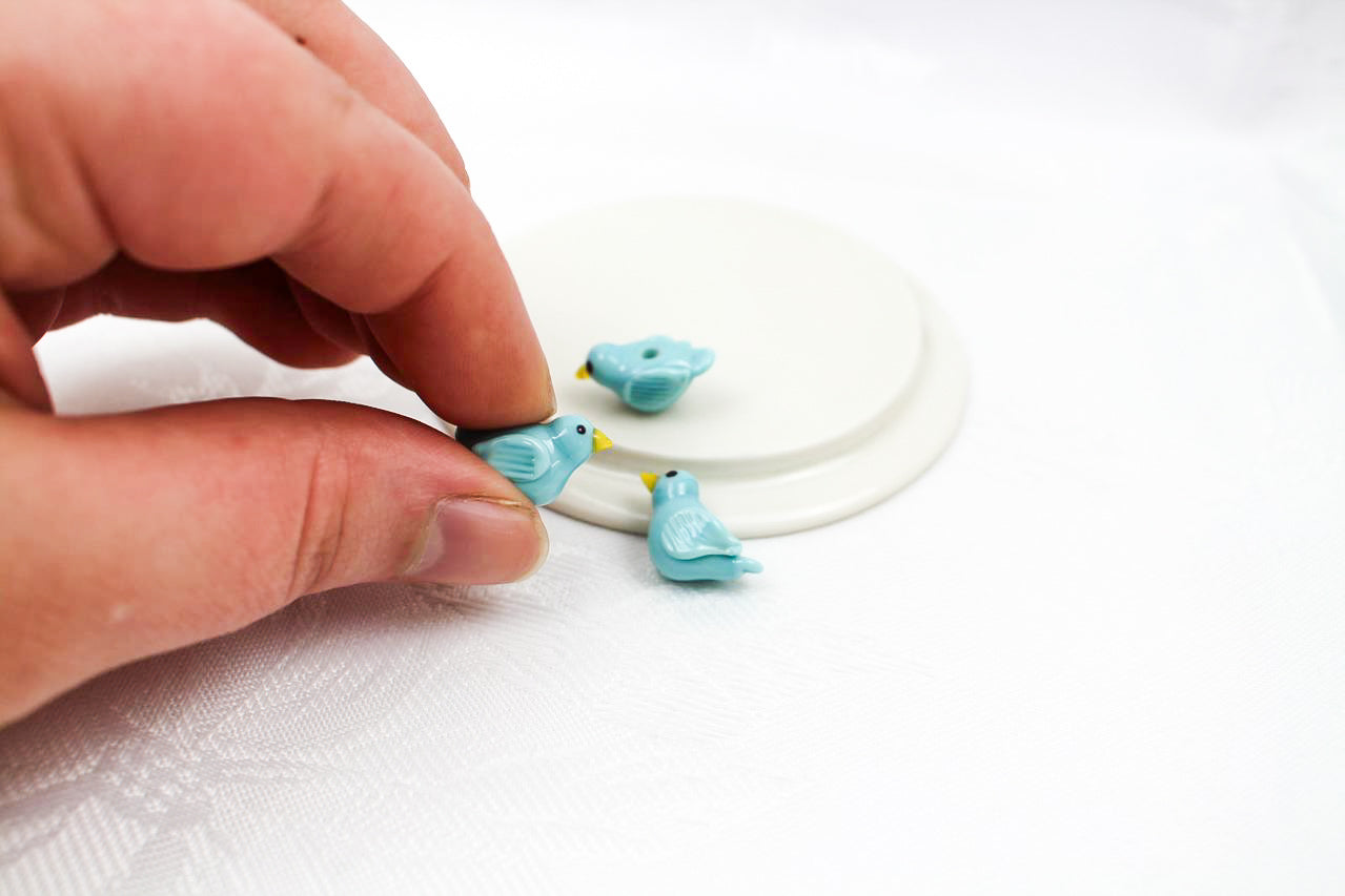 Vögelchen Glasperle