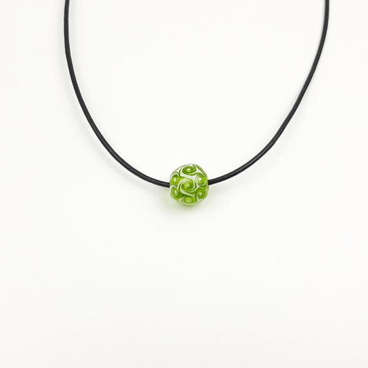 Wirbel Kette grün