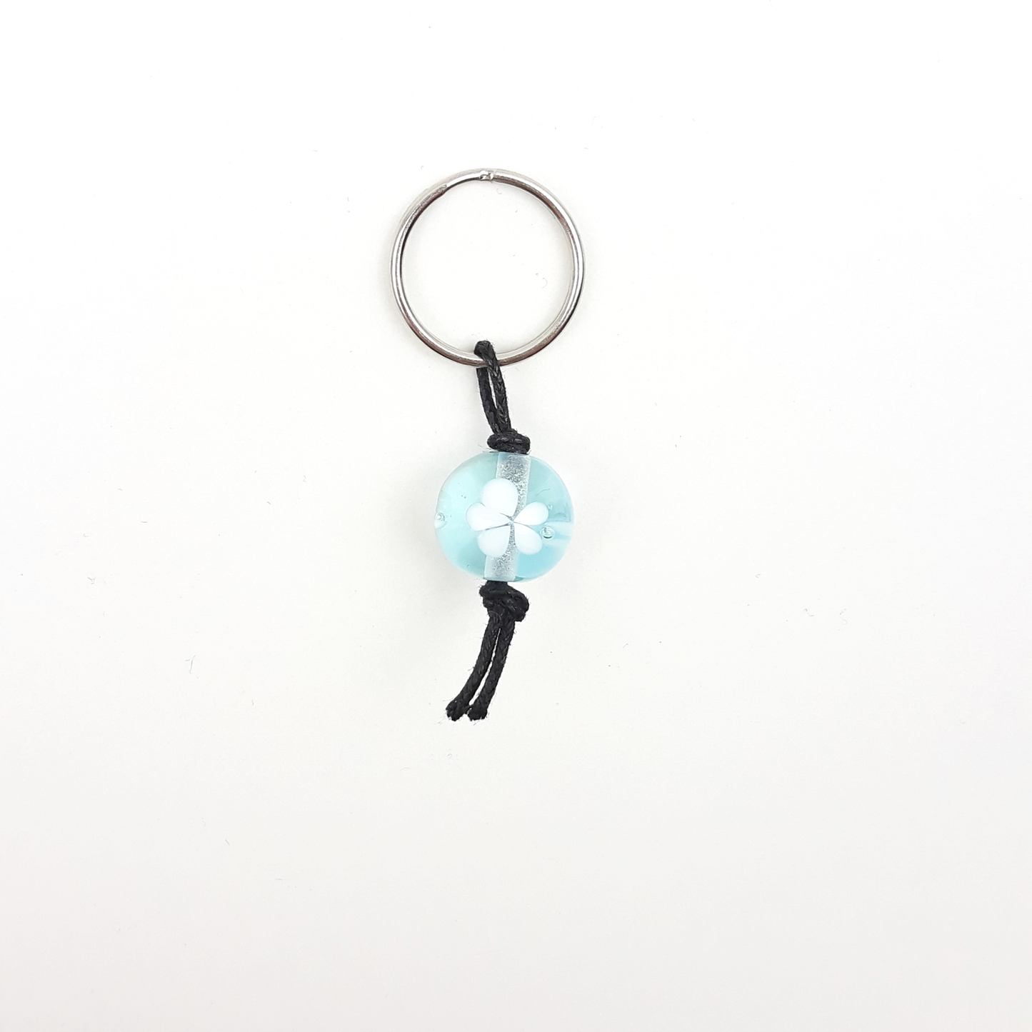 Blümchen Zipper hellblau