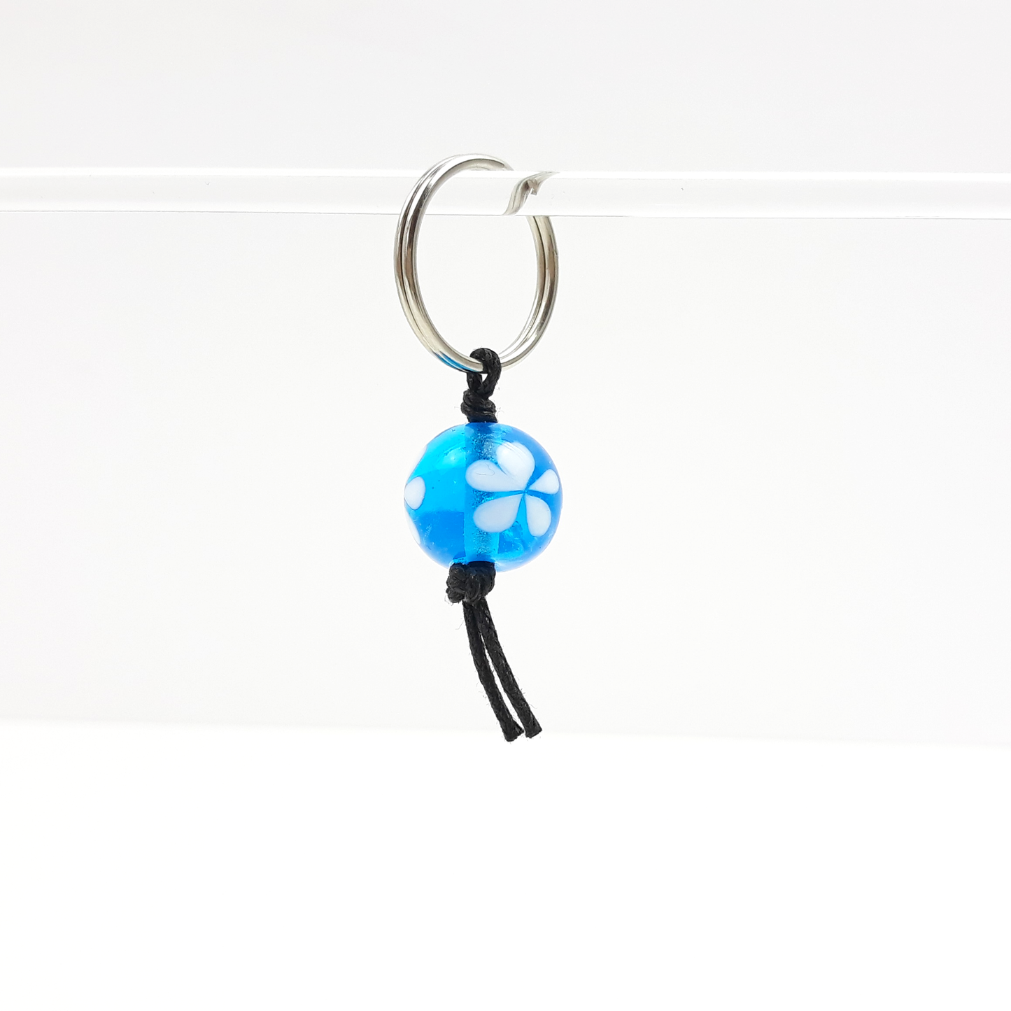 Blümchen Zipper helltürkis