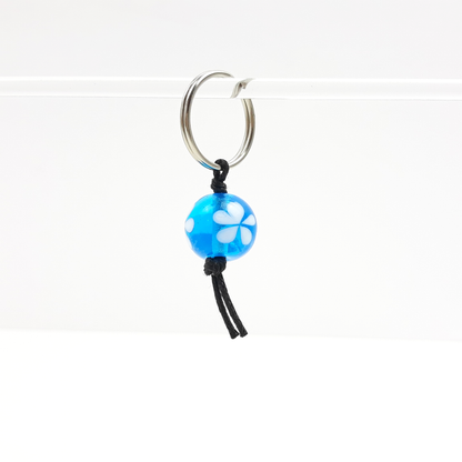 Blümchen Zipper helltürkis