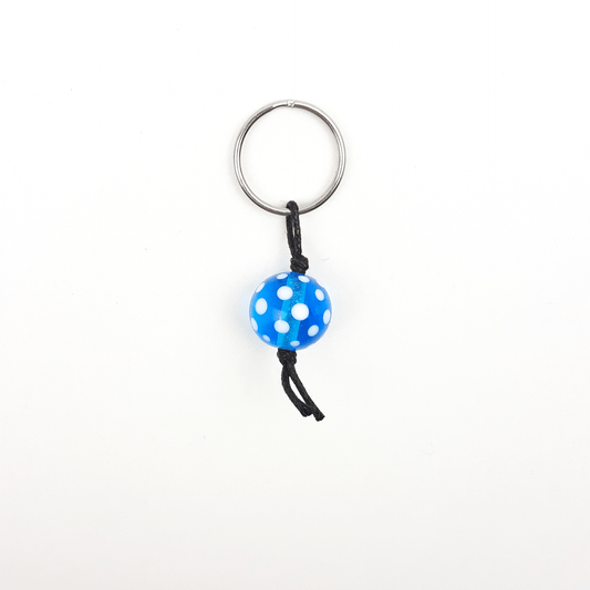 Punkte Zipper helltürkis