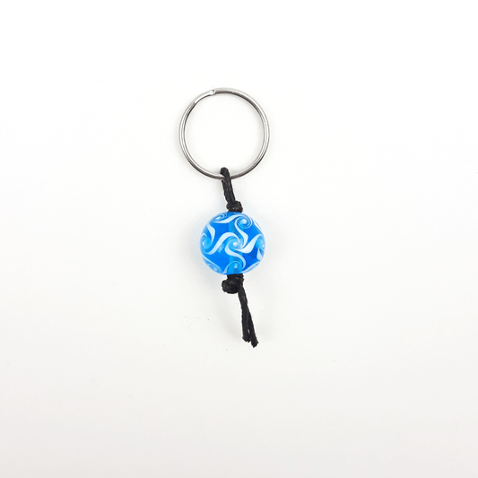 Wirbel Zipper helltürkis