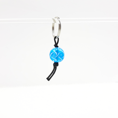 Wirbel Zipper helltürkis