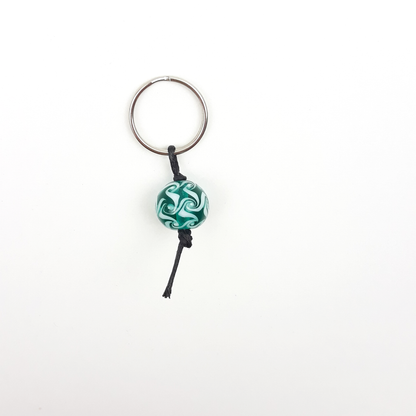 Wirbel Zipper türkis